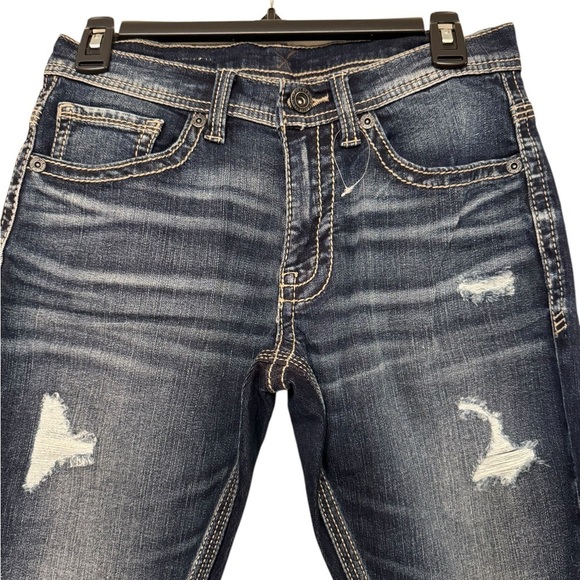 BKE distressed Stretch Slim Jeans size 29 - Picture 5 of 6